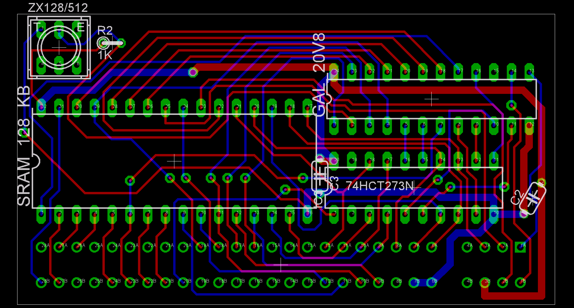 Zx spectrum клавиатура схема